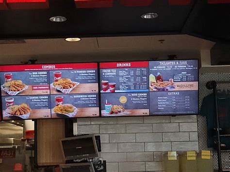 Menu At Raising Canes Chicken Fingers Fast Food Citrus Heights