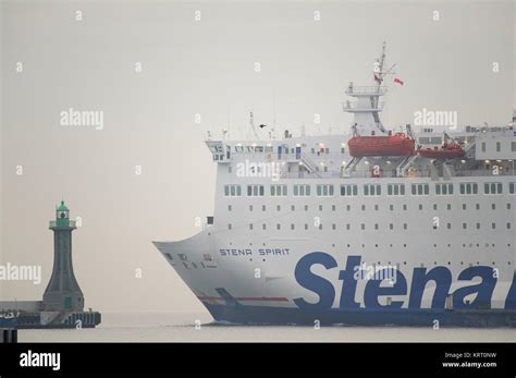 Ms Stena Spirit Large Cruiseferry Owned By Stena Line In Gdynia