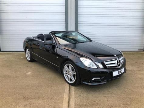 Mercedes Benz E Class E Cdi Blueefficiency Sport Cabriolet