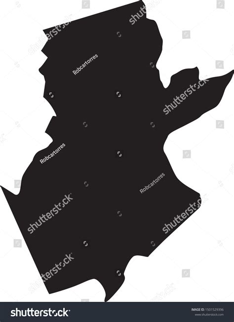 Somerset County Map In State Of New Jersey Royalty Free Stock Vector