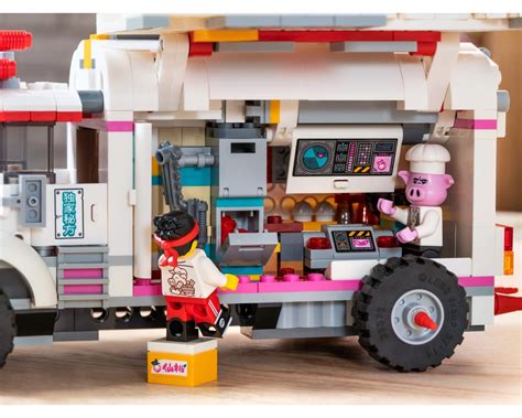 LEGO Set 80009-1 Pigsy's Food Truck (2020 Monkie Kid) | Rebrickable ...