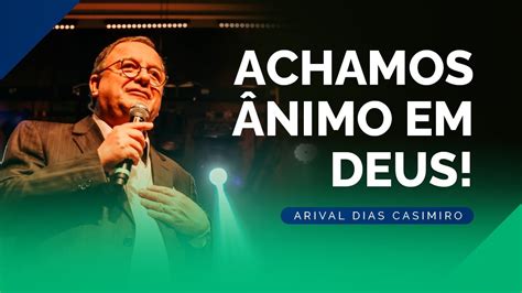 Como Deus Nos Conforta em Meio às Tribulações Rev Arival Dias