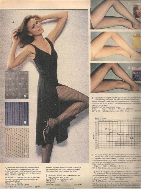 Lot Of Leggy Vintage Pantyhose Nylons Hosiery And Bodysuits Catalog Ad