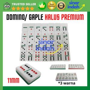 Jual Domino Batu Gaplek Gaple Dam Tipis Premium 11mm Import Kartu