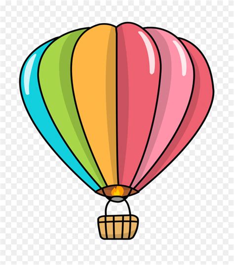 Hot Air Balloon Clip Art - Hot Day Clipart - FlyClipart