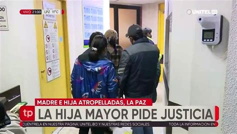 La Paz Chofer que atropelló a madre e hija e intentó escapar tenia 1 8