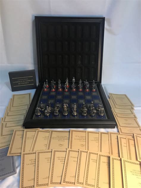 Philip J Haythornthwaite Franklin Mint Chess Set Jeu D Checs