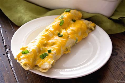 Creamy Chicken Enchiladas Recipe Julie S Eats Treats