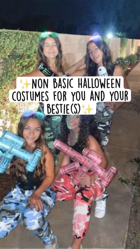 Non Basic Halloween Costumes For You And Your Bestie S Basic