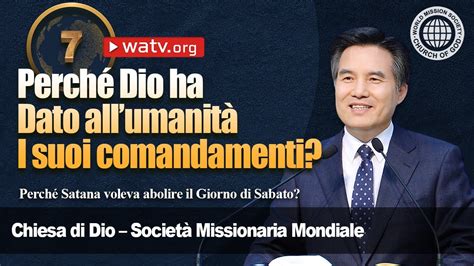 Perché Satana voleva abolire il Giorno di Sabato CDDSMM la Chiesa