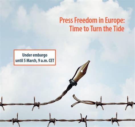 Press Freedom In Europe Time To Turn The Tide Association Of