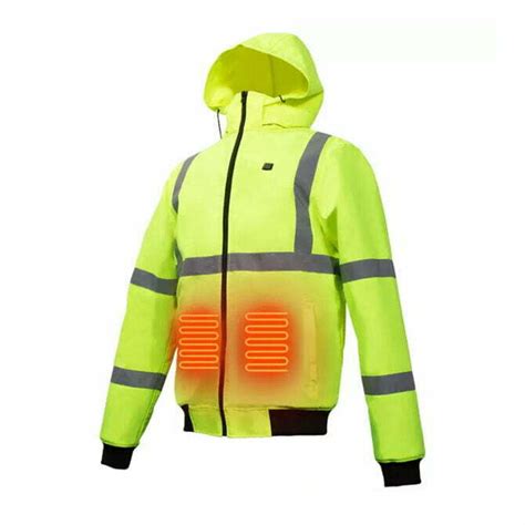 Veste De Chantier Chauffante Fluorescente Vestes Chauffantes Fr