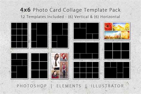 4 X 6 Photo Template