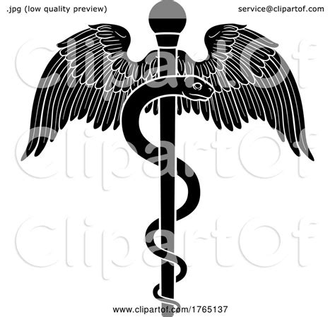 Rod Of Asclepius Aesculapius Medical Symbol By Atstockillustration 1765137