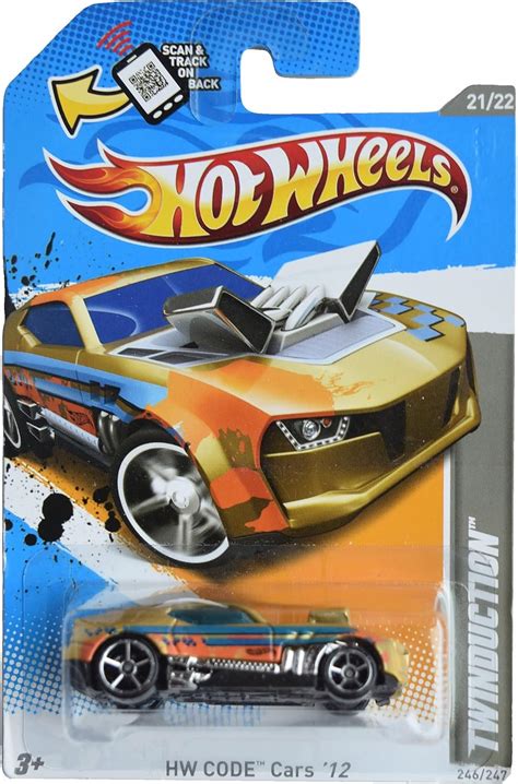 Amazon Hot Wheels Twinduction HW Code Cars 12 Gold 21 22 Toys Games