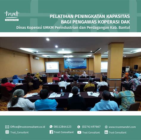 Pelatihan Kapasitas Bagi Pengawas Koperasi Dak Pada Dinas Koperasi Umkm