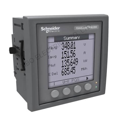 Schneider Pm2230 ชไนเดอร์ พาวเวอร์มิเตอร์ Power Meter Rs 485 Easylogic Up To The 31st