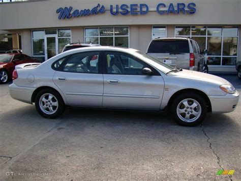 2004 Silver Frost Metallic Ford Taurus Ses Sedan 23086828 Photo 2 Car Color