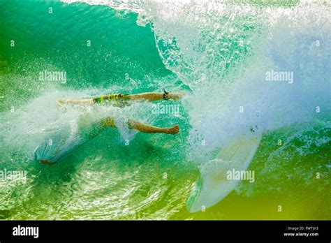 surfing on Maui Stock Photo - Alamy