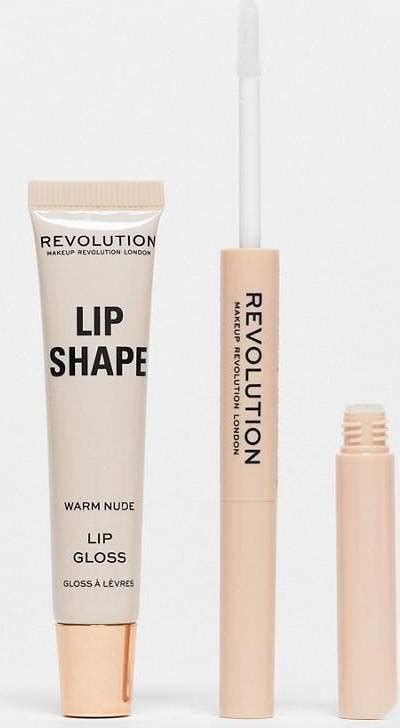 Makeup Revolution Lip Shape Kit Warm Nude Neutral Warm Nude No Size