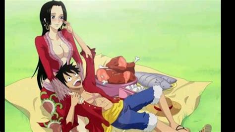 Love Story Luffy And Boa Hancock Youtube