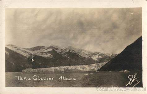 Taku Glacier, Alaska Juneau, AK Postcard