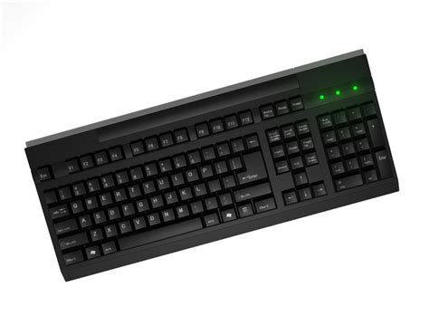 Keyboard 3D Model Maya