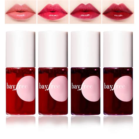 Buy 4 Colors Lip Tint Stain Set Matte Velvet Lip Tint Watery Lip Stain