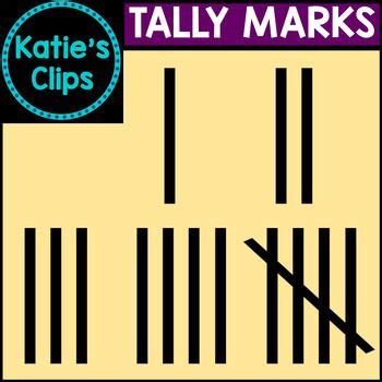 Tally Marks Clipart | Tally marks, Clip art, Math clipart