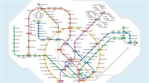 New MRT network map to be rolled out at all stations by Jan 31, 2020 ...