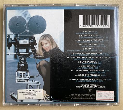 Barbra Streisand: The Movie Album, Hobbies & Toys, Music & Media, CDs & DVDs on Carousell