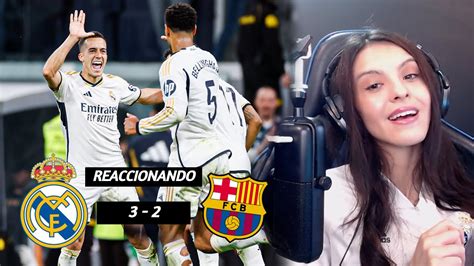 Reacciones De Un Hincha Madridista Real Madrid Vs Barcelona 3 2 La Liga Del Real Madrid Youtube