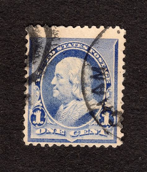 1851 Cent Carrier Stamp Benjamin Franklin 40 OFF