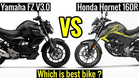 Yamaha Fz V Vs Honda Hornet R Full Comparision Youtube