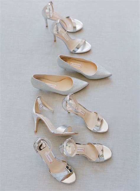 Bridesmaid Shoes, Silver Bridesmaid Sandals, Gold Heels, Bridal Flats – Kate Whitcomb Shoes