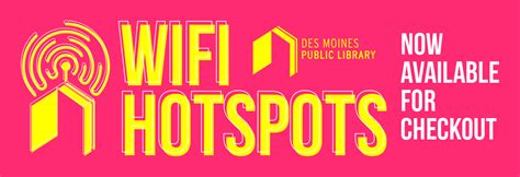 Des Moines Public Library Offers Wireless Internet Hotspots For Checkout