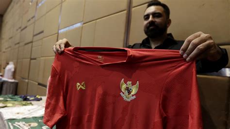 Jersey Baru Timnas Indonesia Bakal Dipakai Saat Tc Kualifikasi Piala