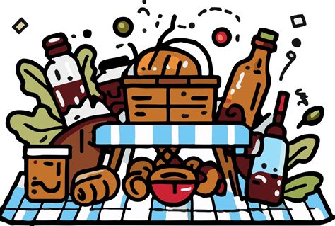 Picnic Png Graphic Clipart Design 23623293 Png