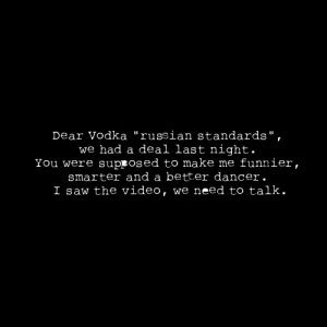 Vodka Funny Quotes. QuotesGram