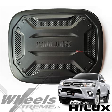 Toyota Hilux Conquest X Gas Tank Cover Matte Black Off Road