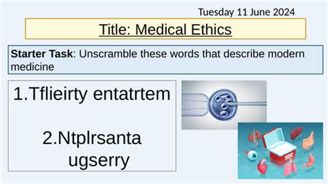 Ethics Medical Ethics Lesson 2 Resource Teaching Resources