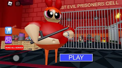 POWERPUFF GIRL BARRYS PRISON RUN Obby ROBLOX GAMEPLAY Roblox