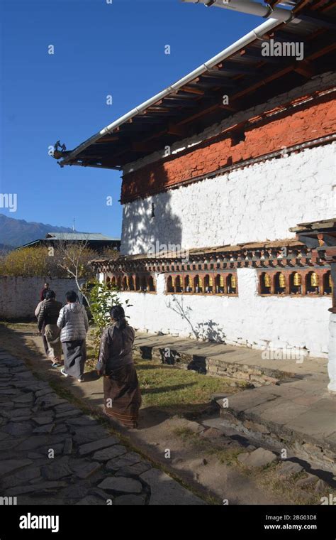 Kyichu Lhakhang Buddhist Temple Near Paro Is One Of The Oldest In