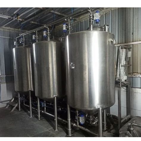 Stainless Steel Cip System Tank Capacity L At Rs In Pune