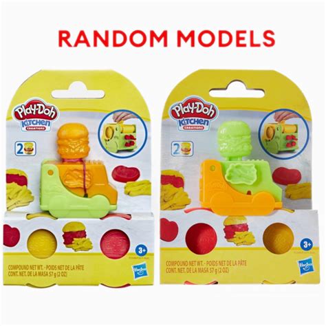 Play Doh Kitchen Creations Mini Food Burger Truck F Lazada