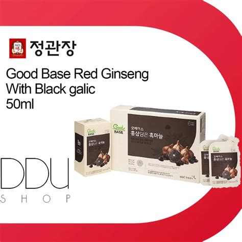 Cheong Kwan Jang Good Base Red Ginseng With Black Garlic Ml Lazada Ph