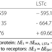 The Receptor Ligand Interactions In The Optimally Docked Complexes A