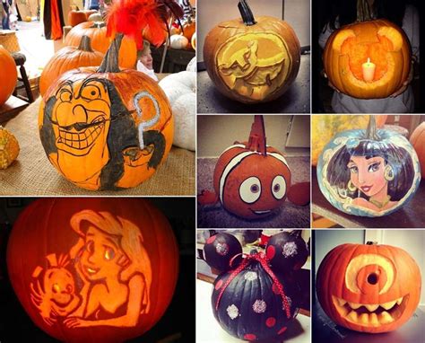 25 Terrific Disney Inspired Pumpkin Ideas for Halloween