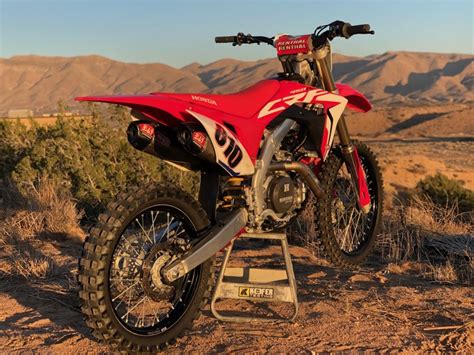 Yoshimura Rs 9t Titanium Signature Muffler System For The 2019 Honda Crf450r Keefer Inc Tested