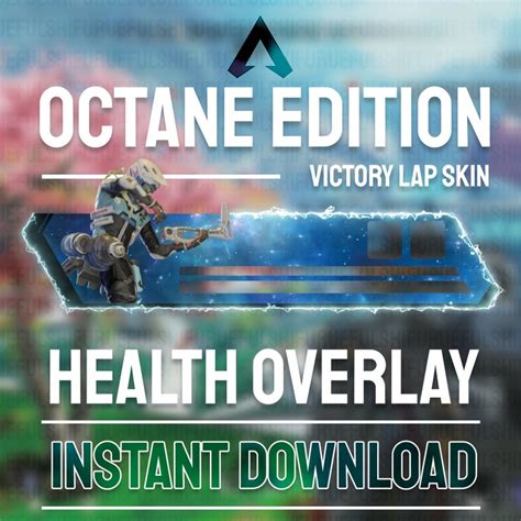 Animated Octane Overlay Apex Legends Health Bar Overlay For Streaming